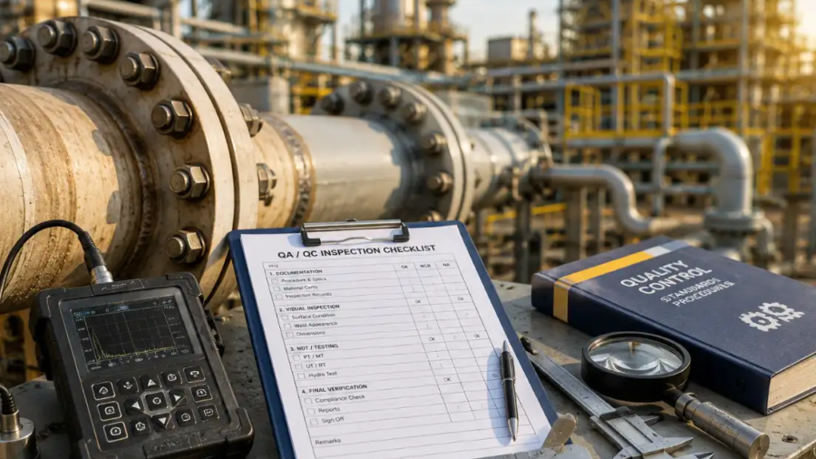 qa qc course rig offshore academy