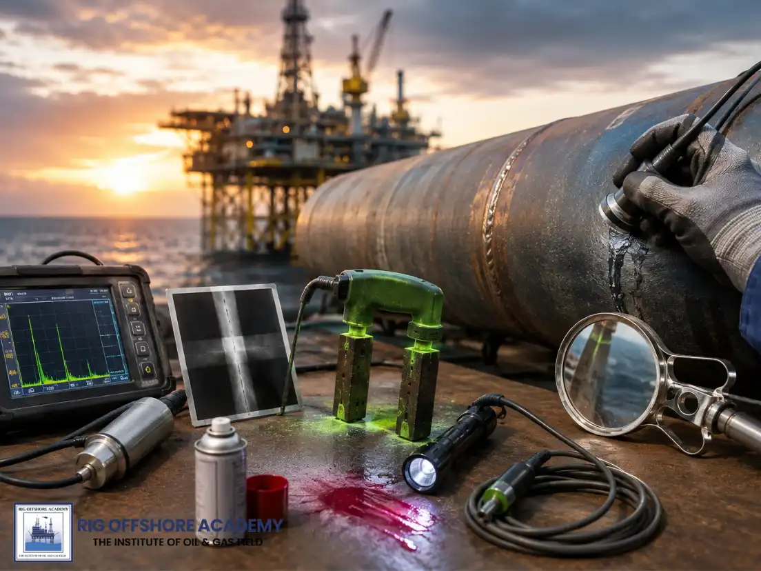 types of ndt , the rig offshore academy