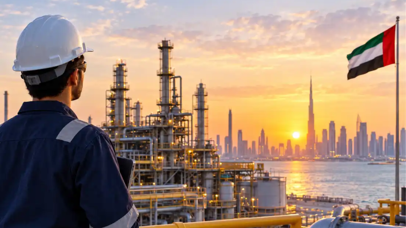 Oil and gas jobs in UAE worker